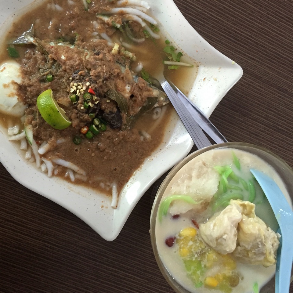 Laksa Ikan Sekoq Cendol