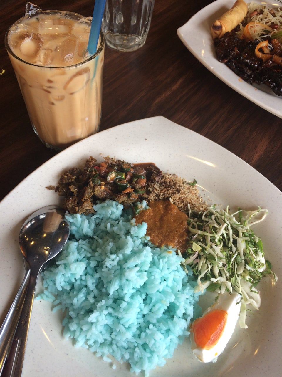 nasi kerabu @ restoran sri rahayu