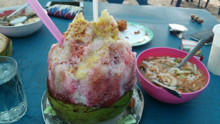 abc kelapa @ laksa ikan sekoq