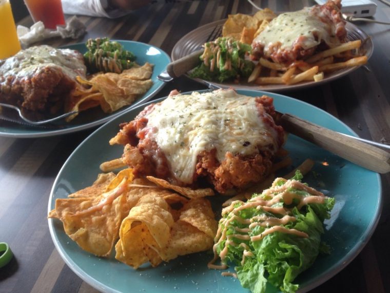 chicken parmigiana