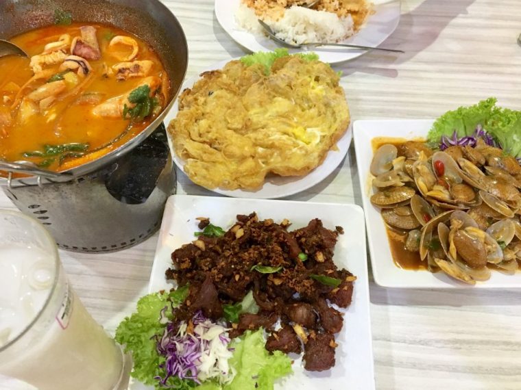 menu @ Originally Bangkok Tomyam