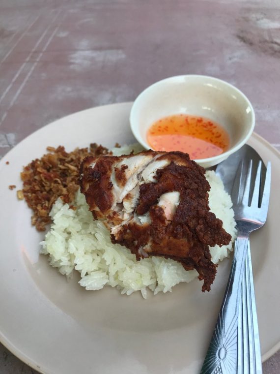 pulut ayam berempah @ awi pulut