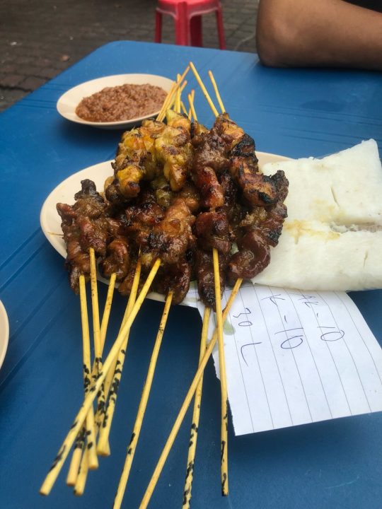 sate @ tat nasi ayam
