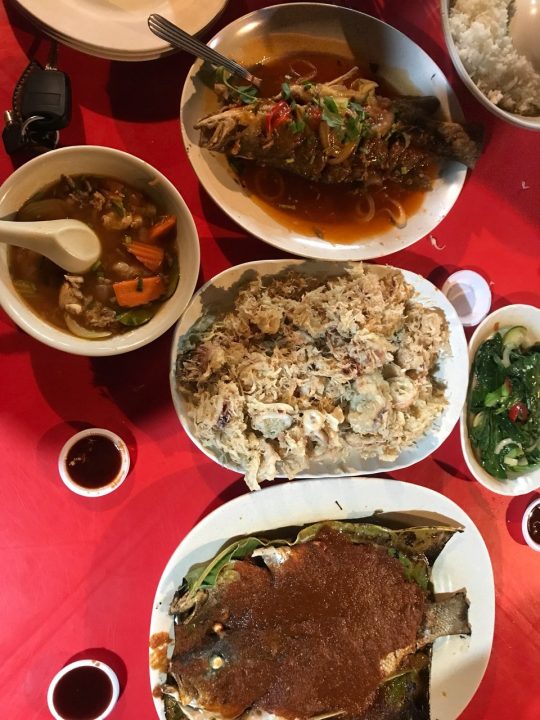 menu @ restoran bawah jambatan kuala ibai