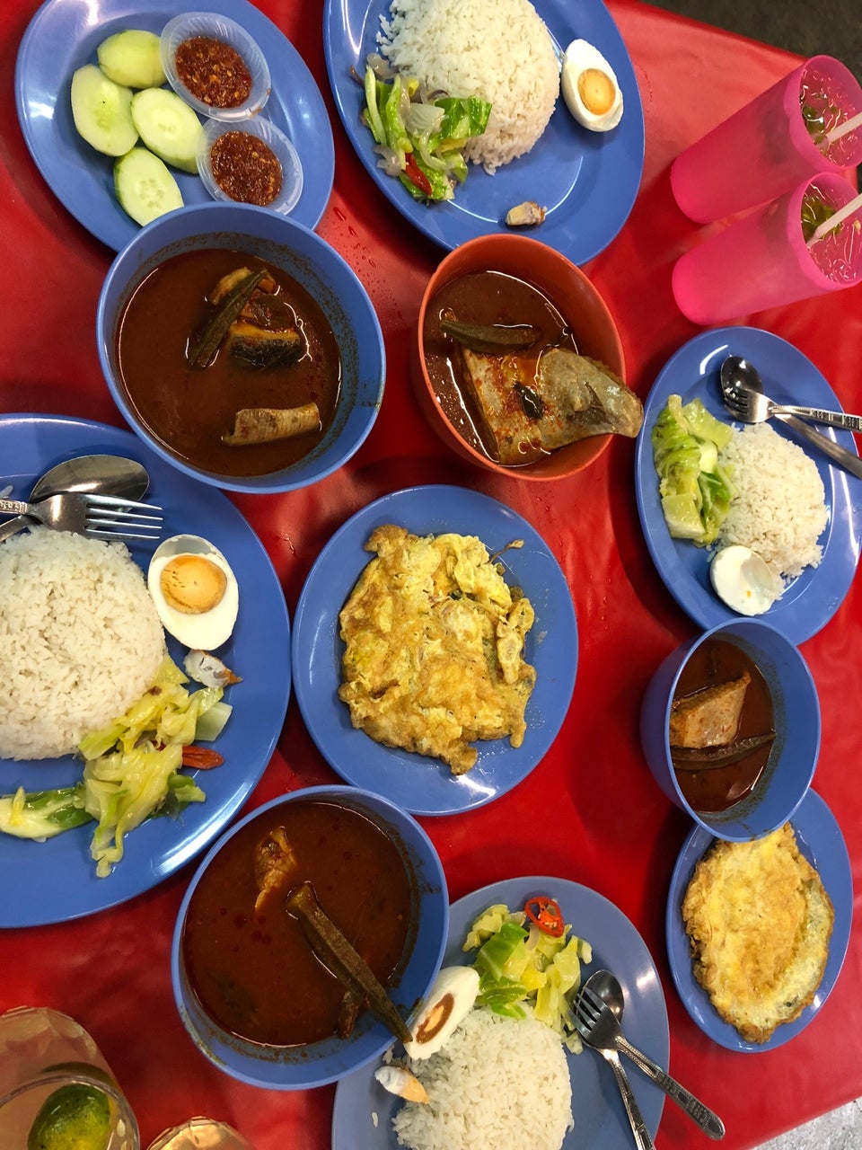 asam pedas komando @ tempat makan ampang