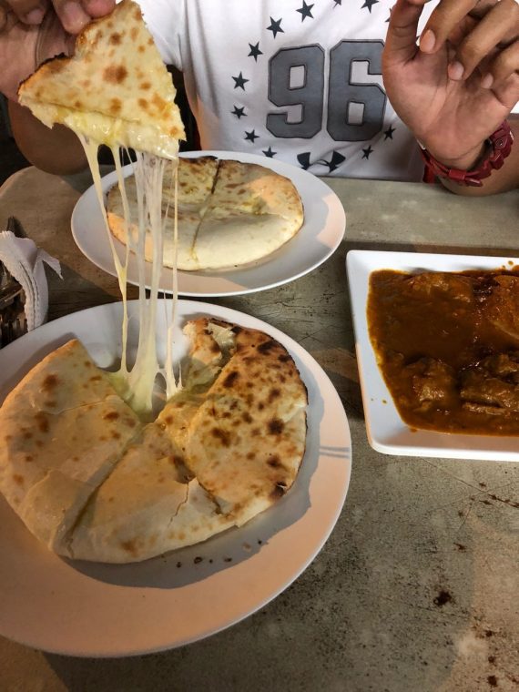 cheese naan