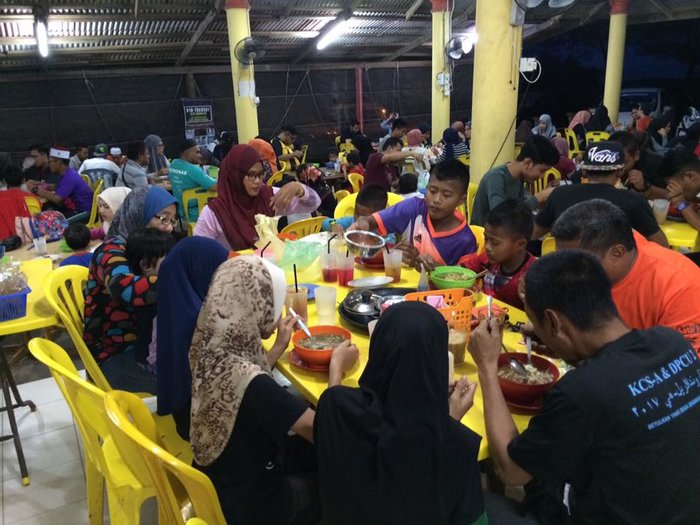 Suasana biasa diwaktu pagi
