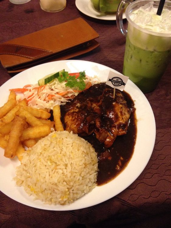 menu @ qasreena cafe