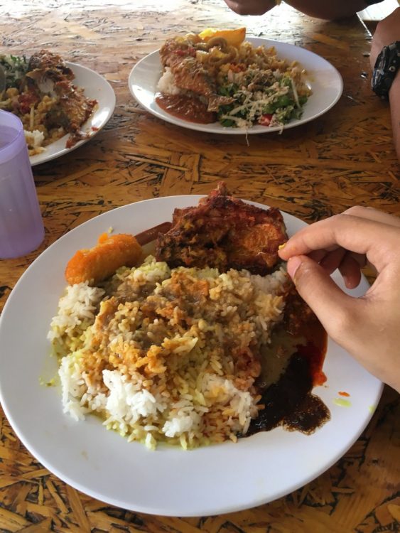 nasi campur @ warung pak enal
