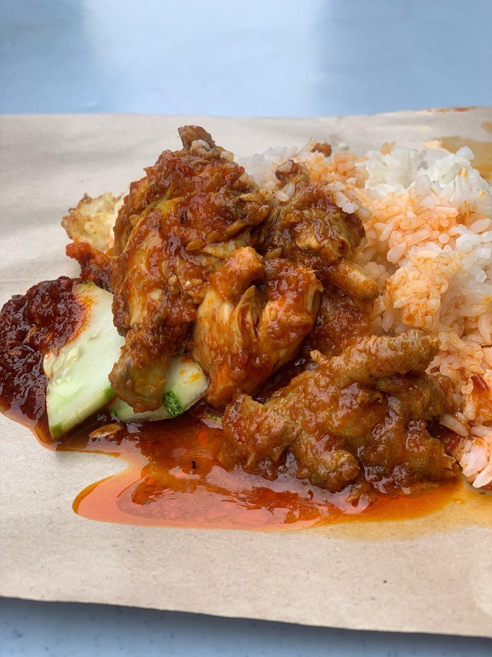 nasi lemak tawaf sarapan pagi kl