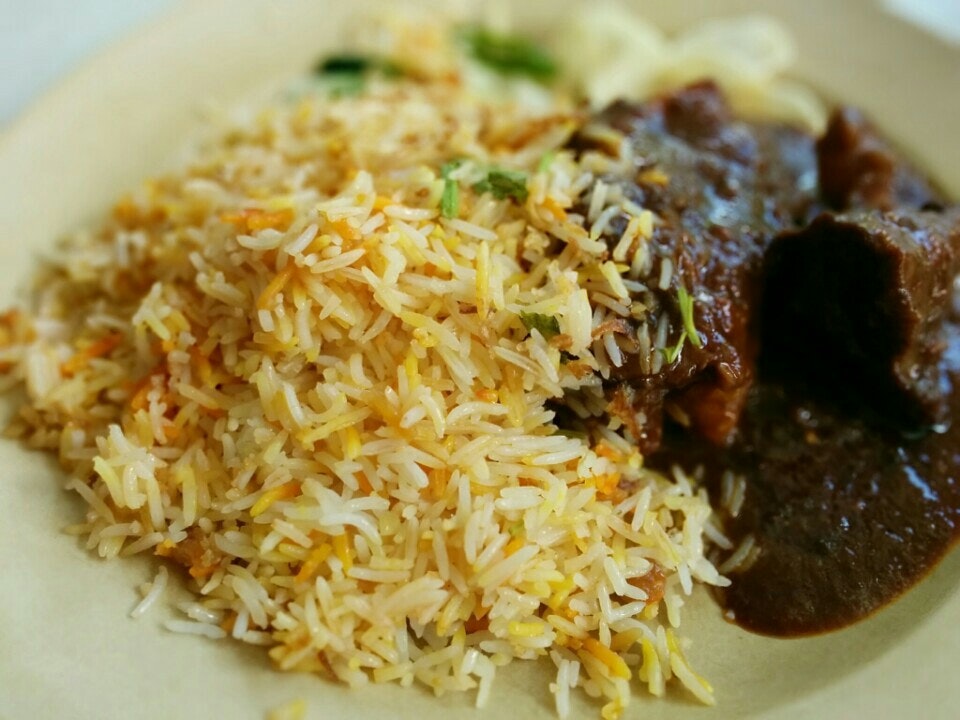 Nasi beriani gam dari Kafe Beriani Gam Putrajaya