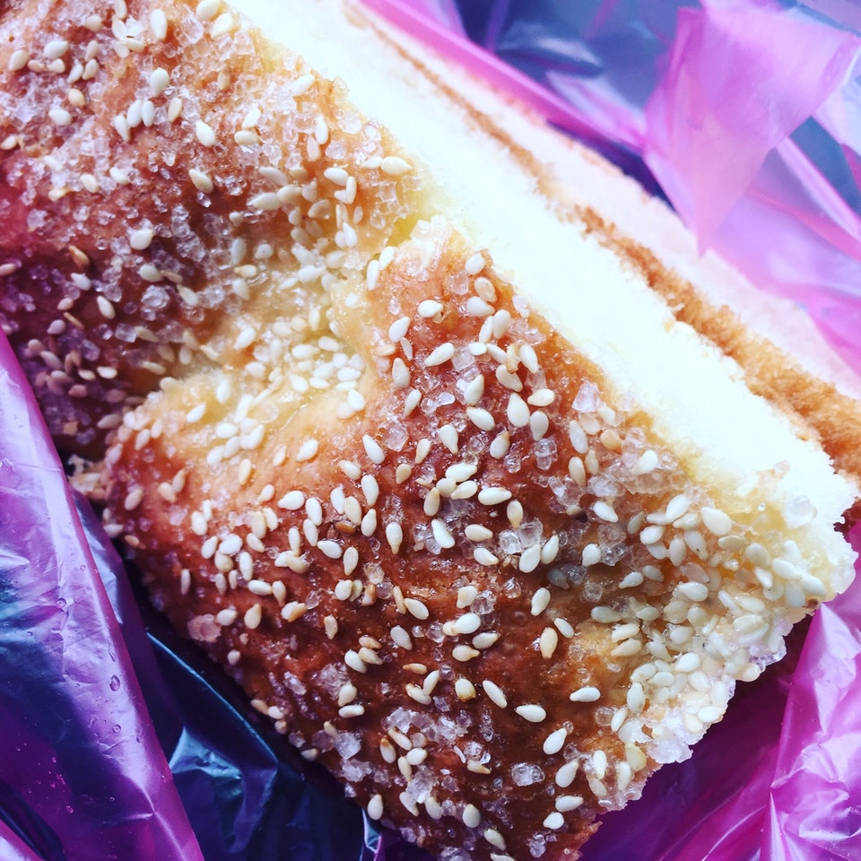 Roti babu perang di Kilang Roti Mokhtar