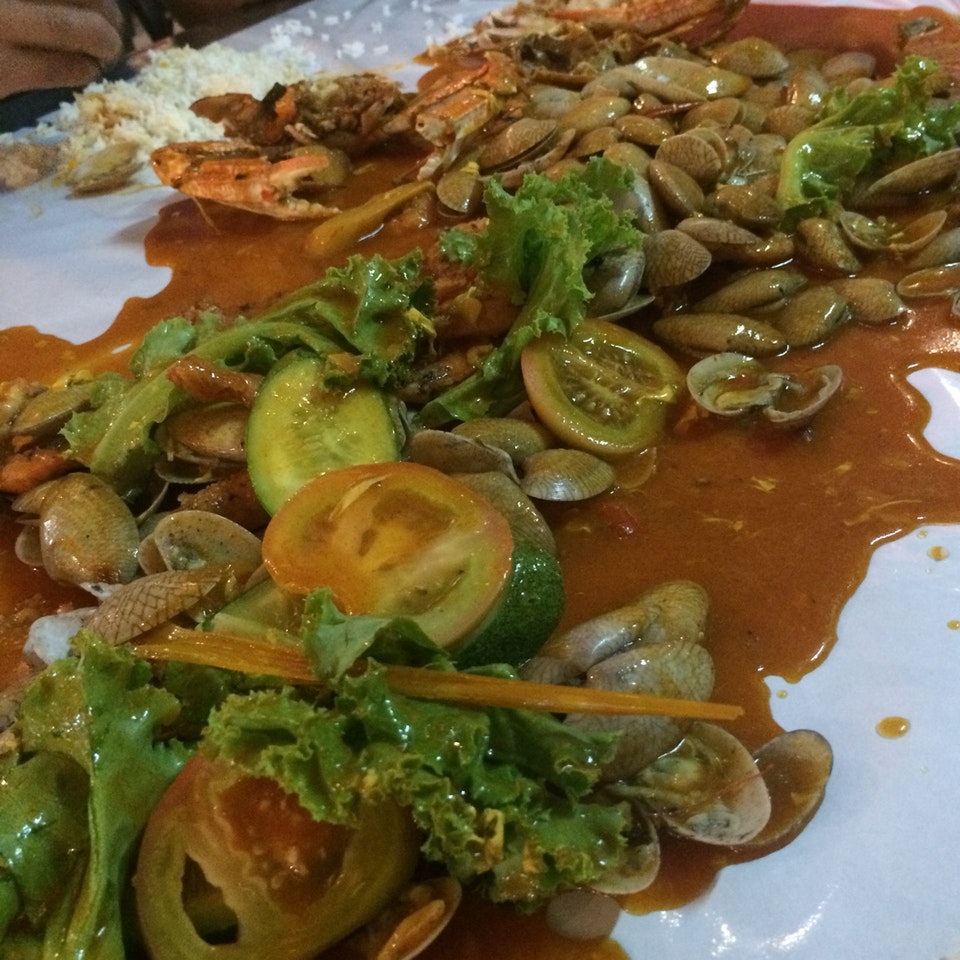 Hidangan tomyam pedas di TR Tom Yam House