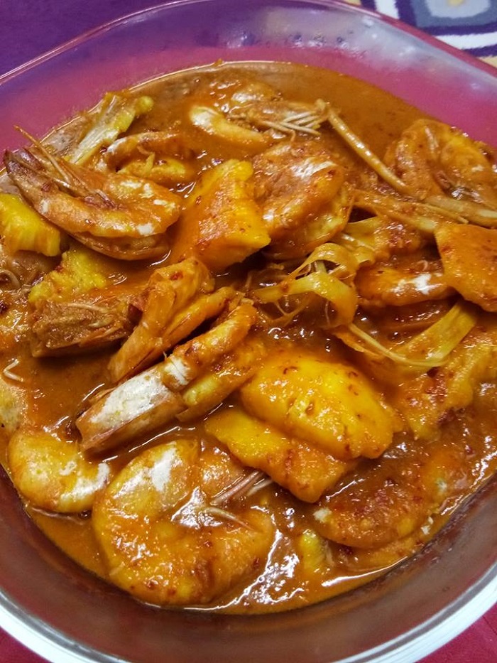 udang lemak nenas