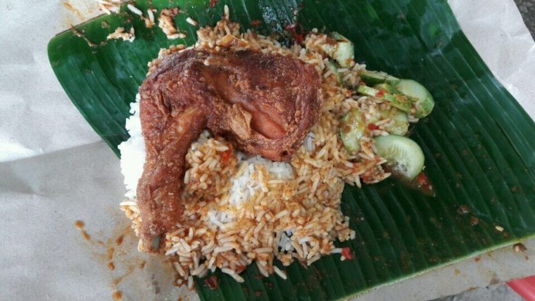 nasi kuah kari ayam kampung @ Restoran Pohon Nako