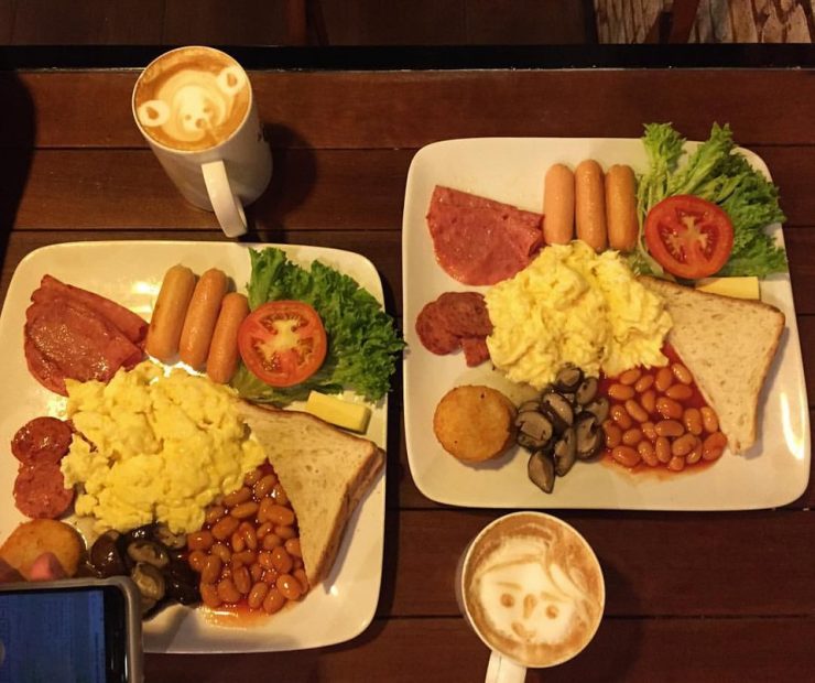 All Day Big Breakfast & Coffee @ Kaffe Cafe