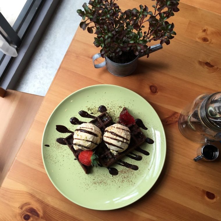 wafel @ Aether Cafe