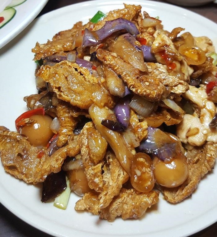 Stir Fried Chicken @ Hui Guan