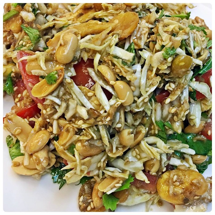 Burmese Cold Tea Salad @ Kunming
