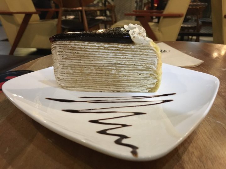 mille crepe cake @ arnold cycling cafe