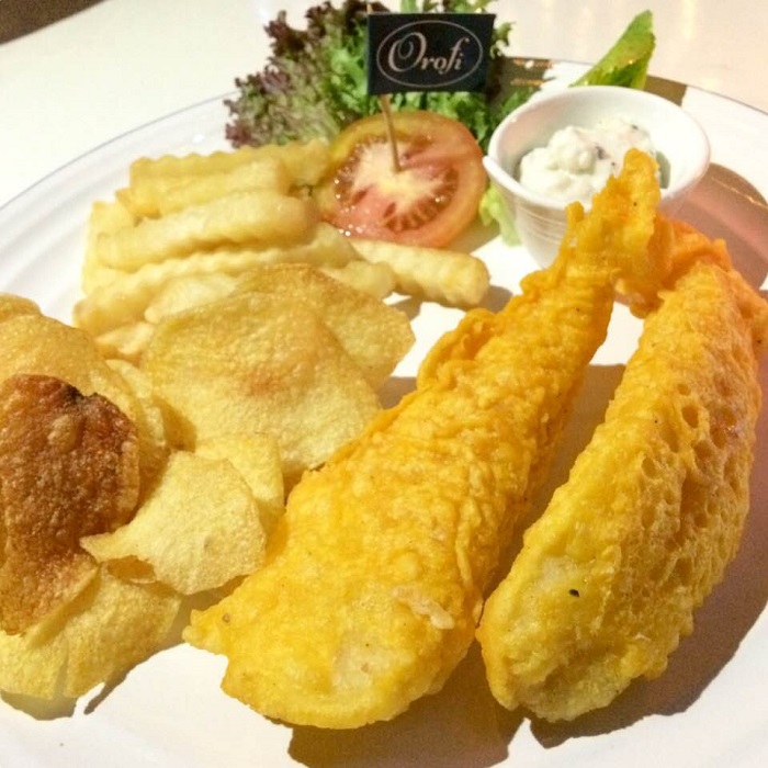 Fish and Chip @ Orofi Cafe