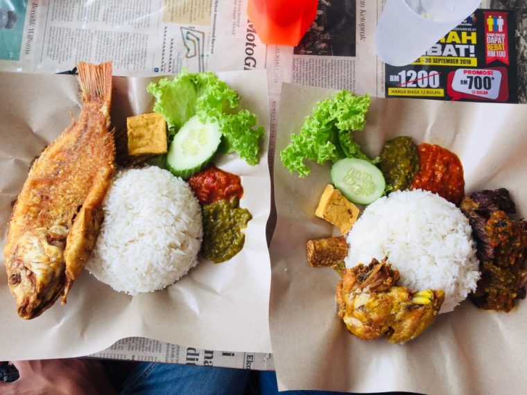 menu @ tempat makan lesehan