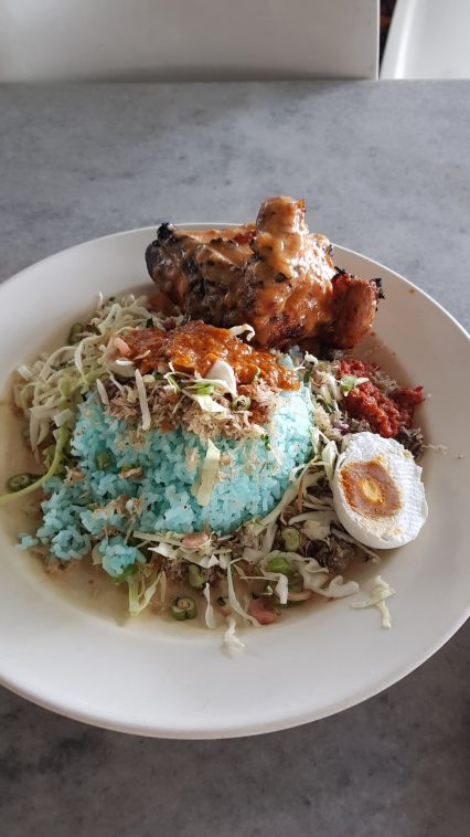 nasi kerabu @ srs