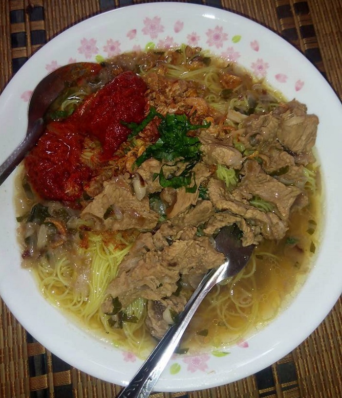 Bihun Sup Sambal Merah