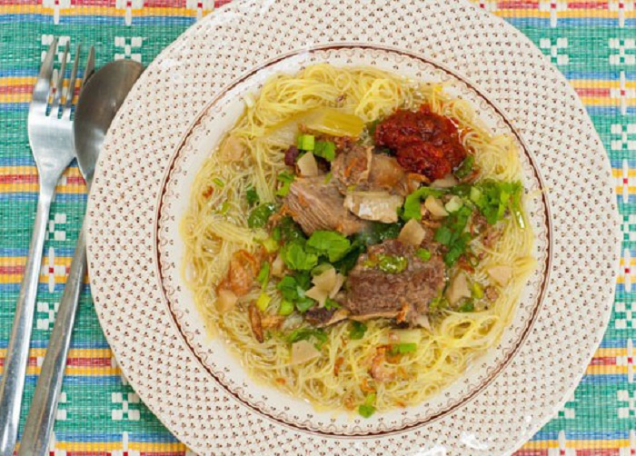 Bihun Sup Sambal Merah
