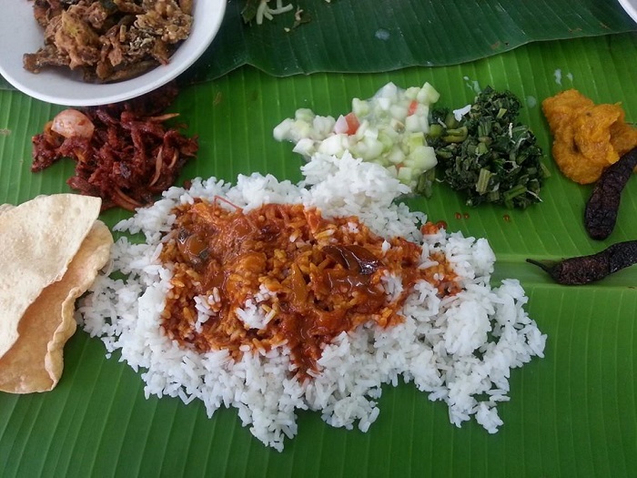 Nasi daun pisang