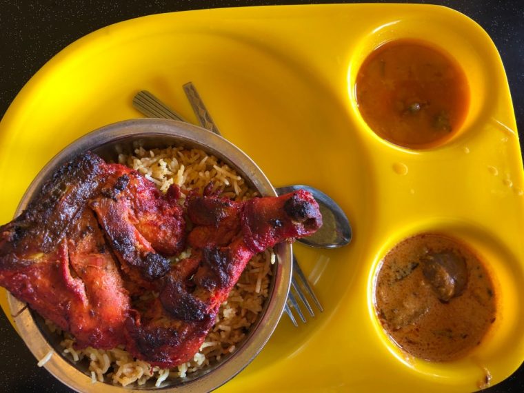 Briyani claypot di Restoran Kapitan