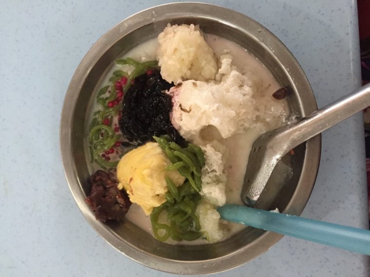 cendol pulut durian