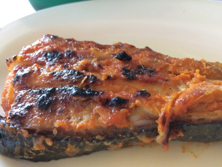 ikan bakar @ restoran padang