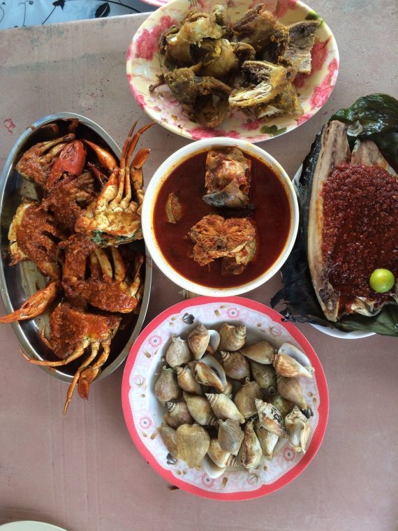 makan @ kedai masakan kampung ibrahim