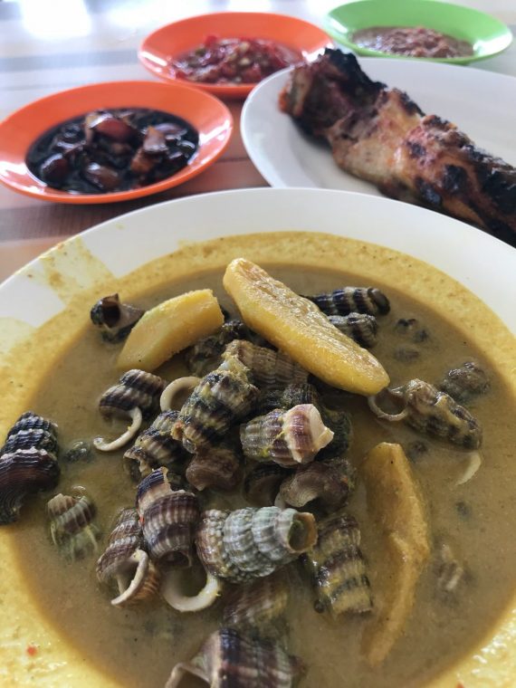 masak lemak siput sedut @ nasi padang sepang