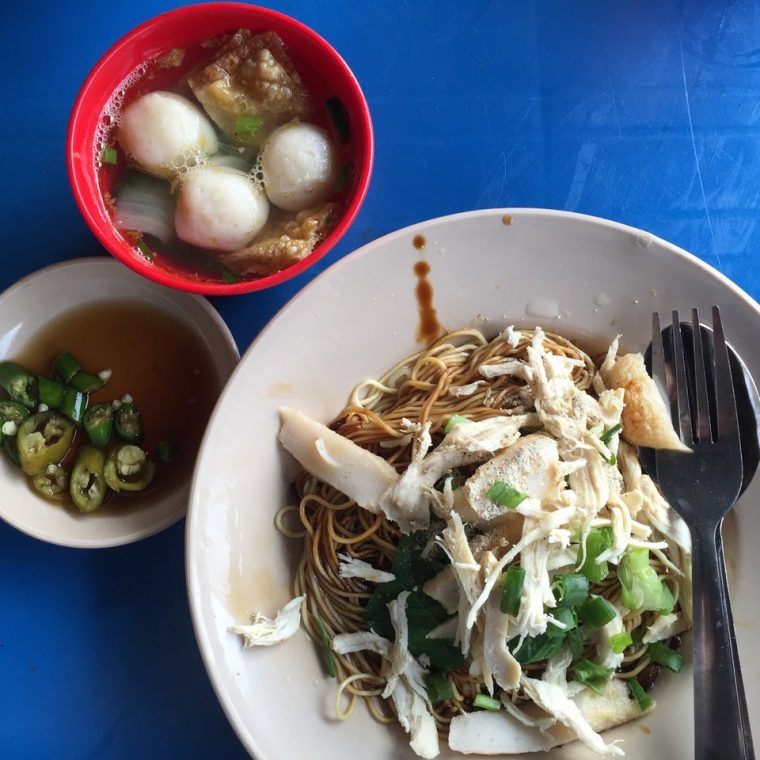Mi wantan di Restaurant Tuu Dok Ko 1488