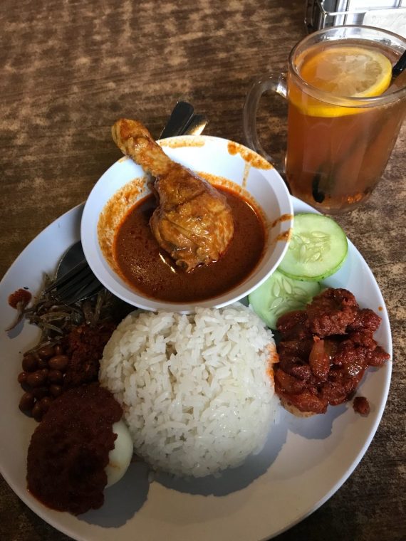 nasi lemak pak li special