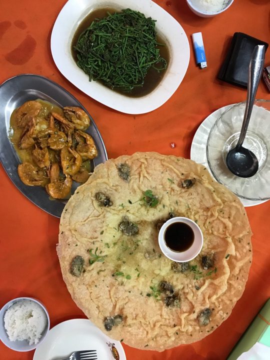 oyster pancake @ bukit mata seafood restaurant