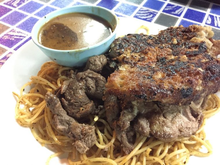 pasta chicken grill @ pekan station
