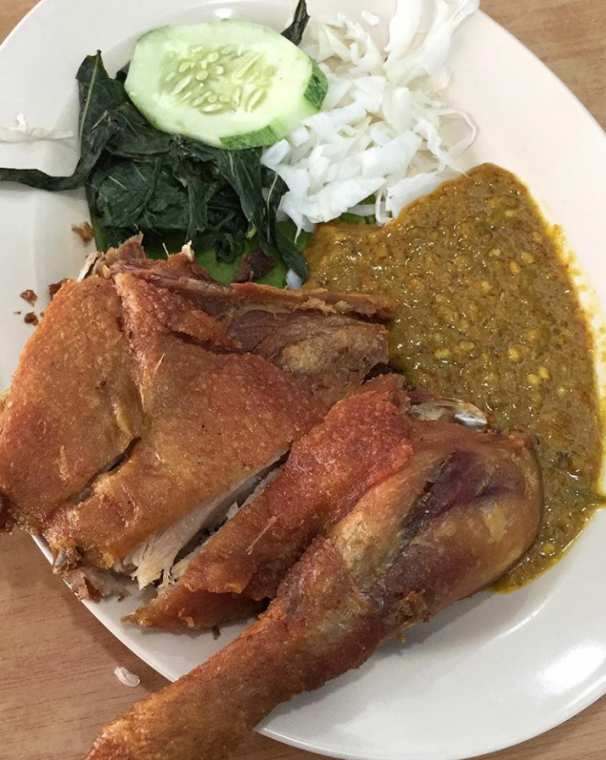 ayam penyet bukit lanchong