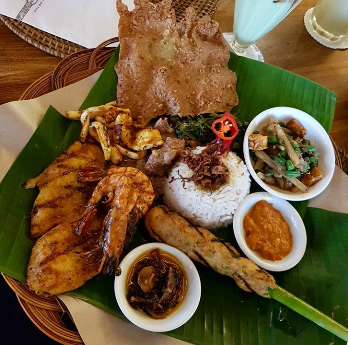 nasi campur @ bumbu bali