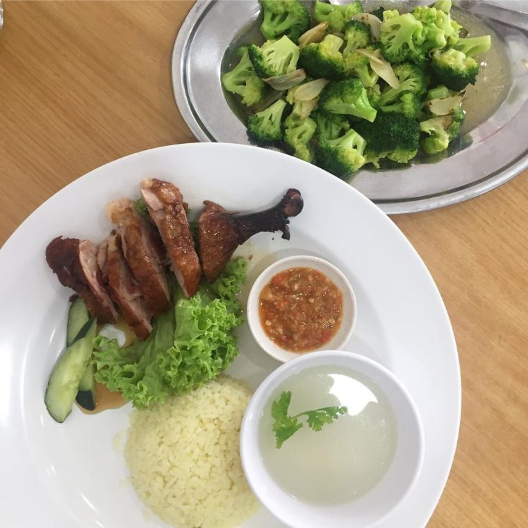 nasi itik hainan @ haslinda sim abdullah