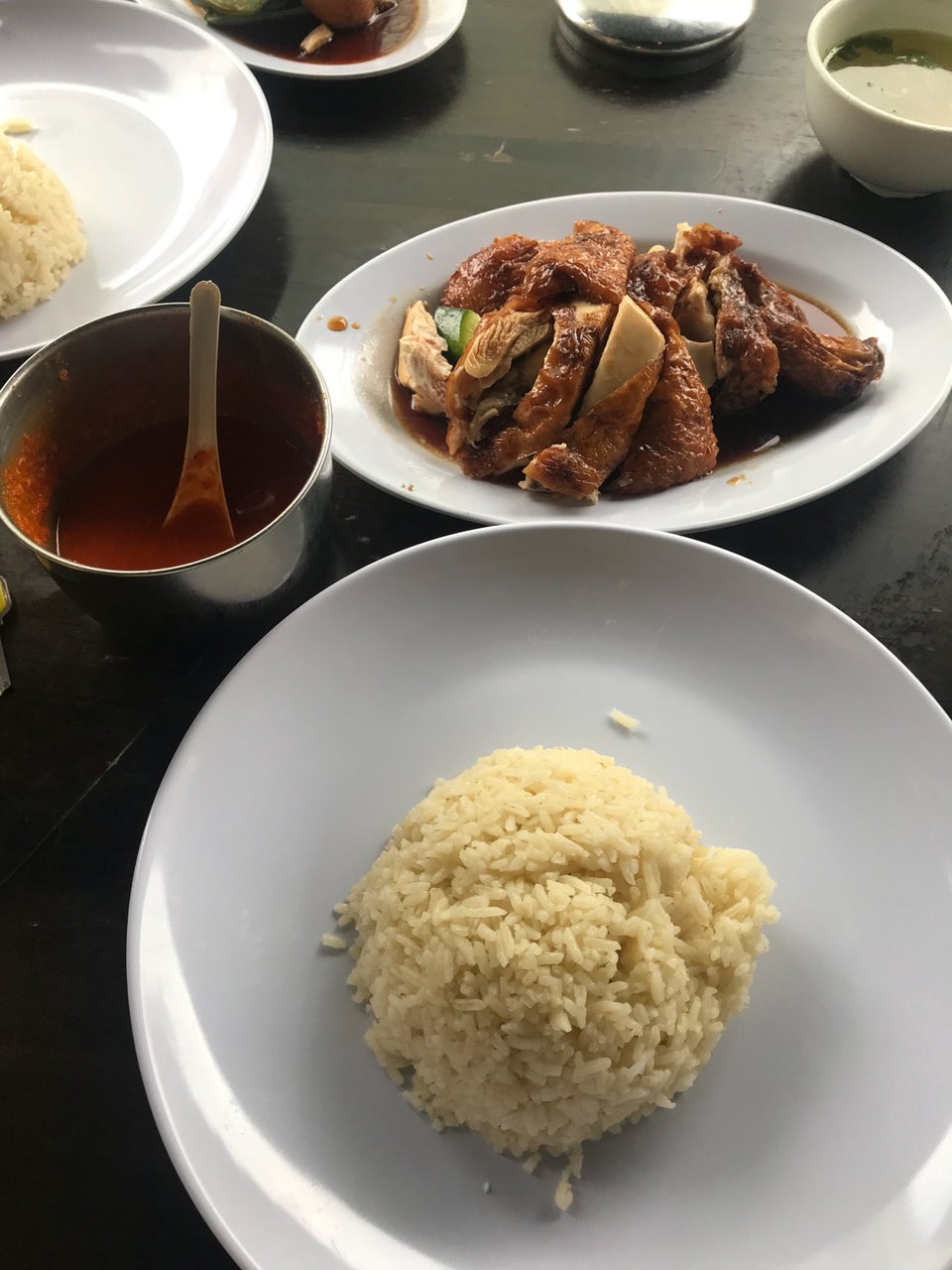 port nasi ayam hainan
