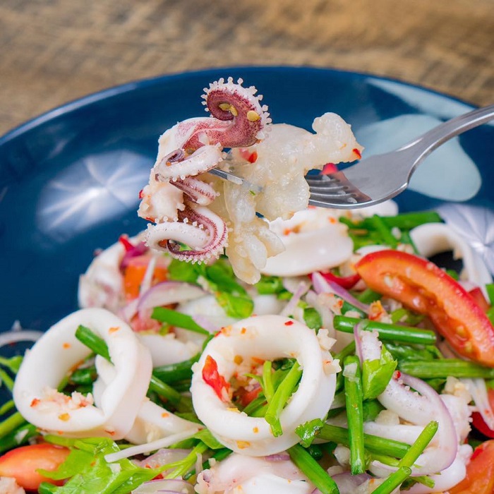Kerabu Sotong Ramal Seafood