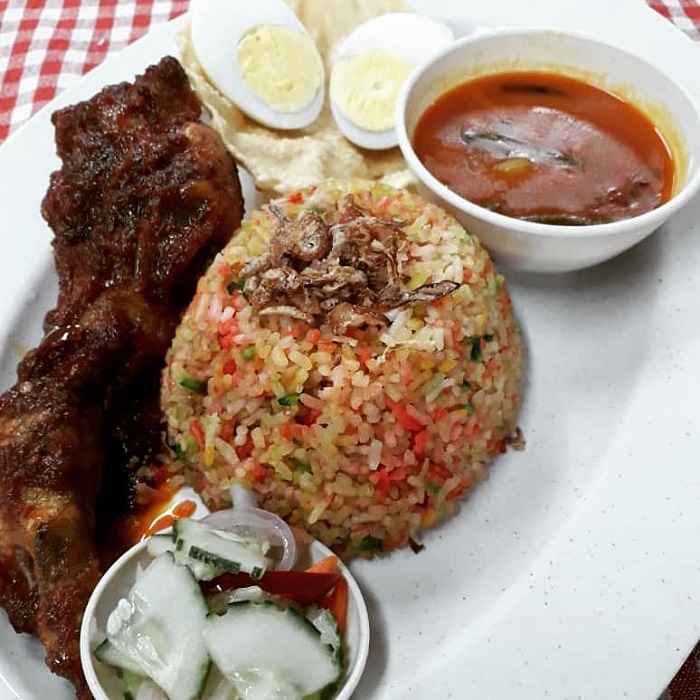 Nasi Pelangi @ Restoran Kerisek