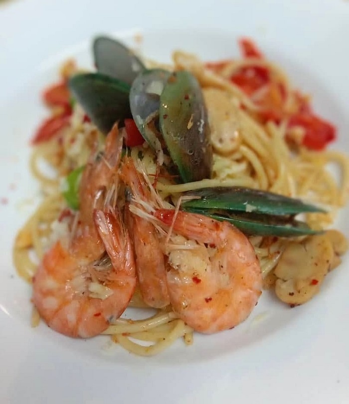Seafood Pasta @Chemistree Cafe