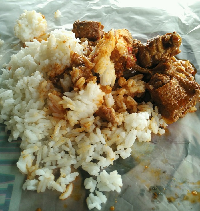 Nasi Gulai Itik Padang Besar