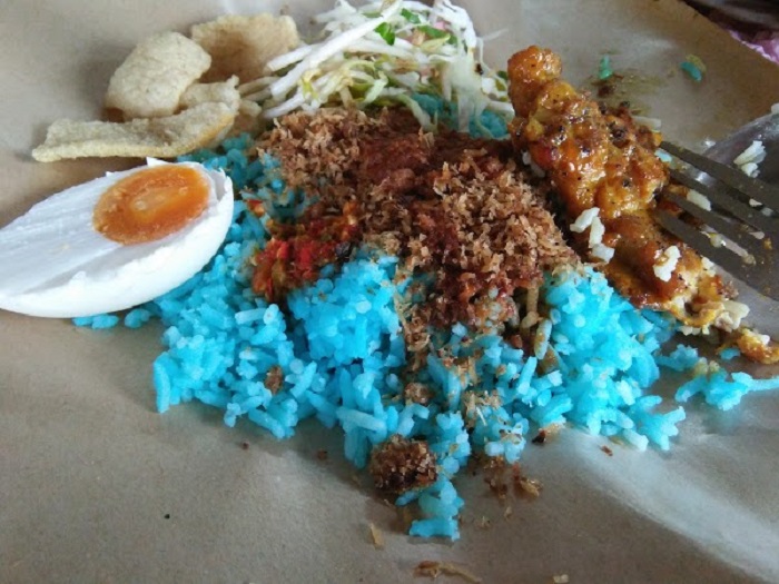 Nasi Kerabu @Restoran Kak Zah