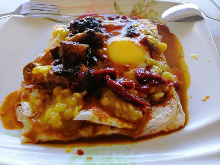 Roti Banjir @ Nasi Lemak Telur Puyuh