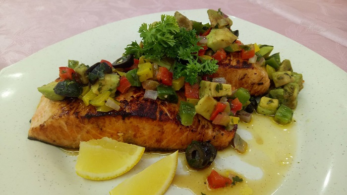 Salmon @D'Laqu House